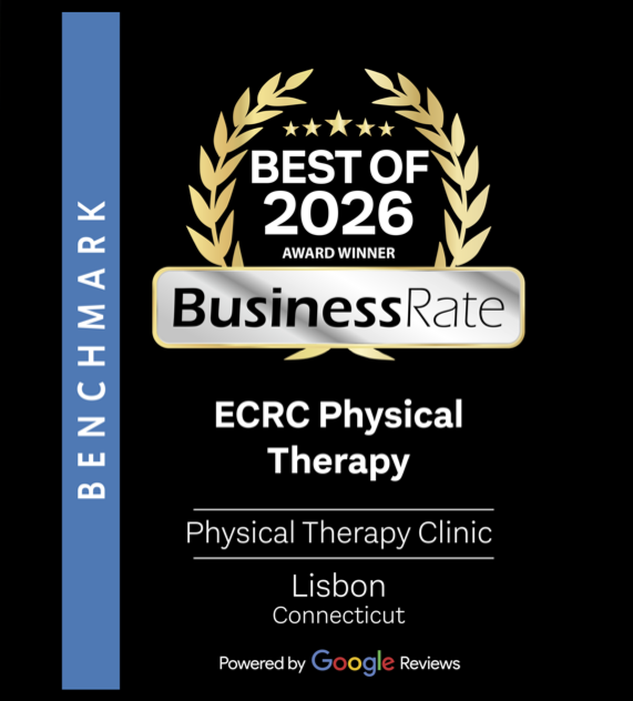 BusinessRate Best of 2026 Award Winner, ECRC Physical Therapy, Lisbon CT